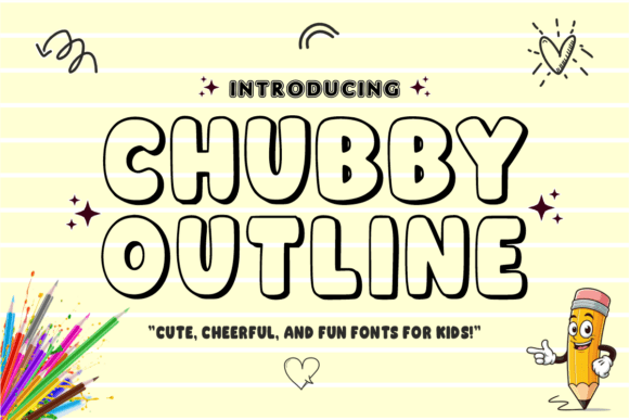 Download Chubby Outline - Outline Collection