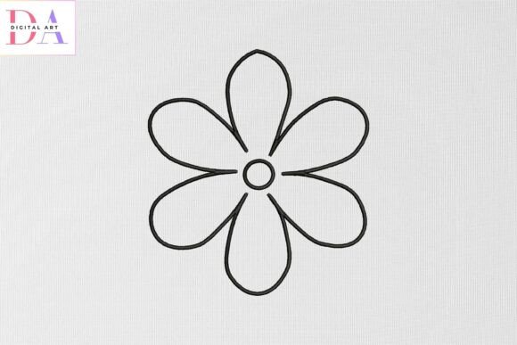 Download Minimal Daisy Outline - Outline Collection