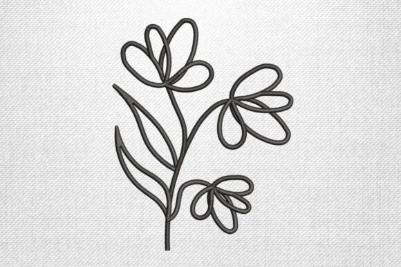 Download Minimal Floral Outline - Outline Collection